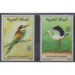 Morocco - 1991 - Nb 1110/1111 - Birds
