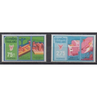 Buy this set of stamps of Thailand of the year 1975 (Nb 752/753).