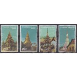 Thailand - 1978 - Nb 862/865 - Monuments