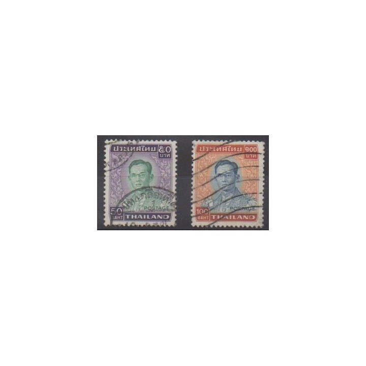 Buy this set of stamps of Thailand of the year 1977 (Nb 843/844). - Used