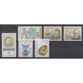 Acheter cette série de timbres de la République Tchèque, de l'année 2007 (No 453/458).