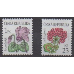 Czech (Republic) - 2007 - Nb 470/471 - Flowers