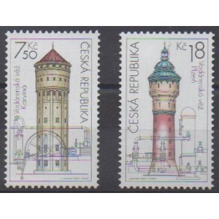 Acheter cette série de timbres de la République Tchèque, de l'année 2007 (No 479/480).