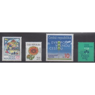 Acheter cette série de timbres de la République Tchèque, de l'année 2007 (No 484/487).