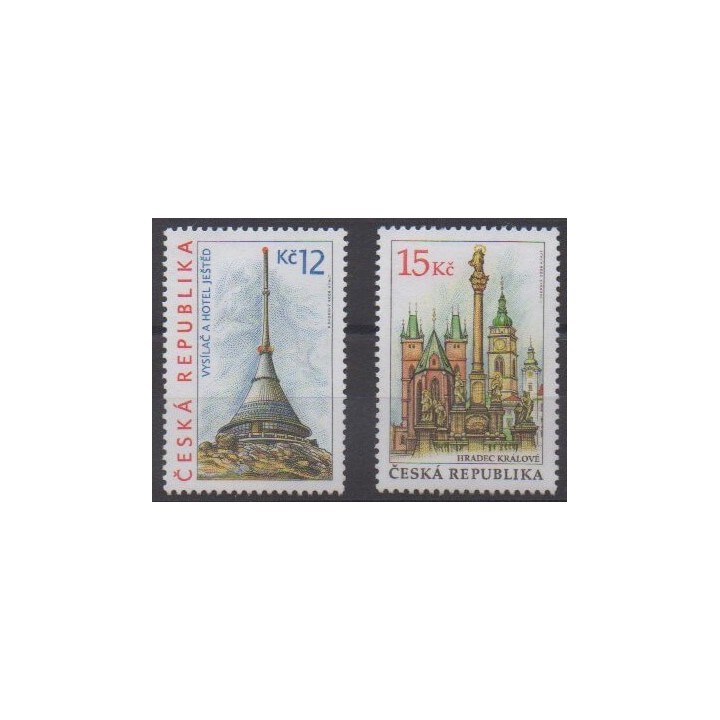 Buy this set of stamps of Republic Czech of the year 2008 (Nb 499/500).