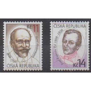 Buy this set of stamps of Republic Czech of the year 2008 (Nb 489/490).