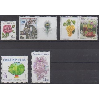 Acheter cette série de timbres de la République Tchèque, de l'année 2008 (No 491/495).