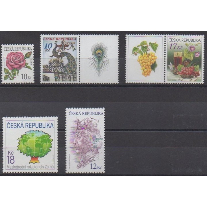 Buy this set of stamps of Republic Czech of the year 2008 (Nb 491/495).