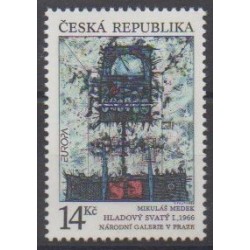 Tchèque (République) - 1993 - No 5 - Peinture - Europa