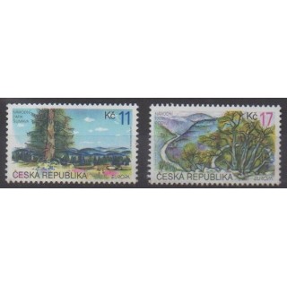 Buy this set of stamps of Republic Czech of the year 1999 (Nb 210/211).