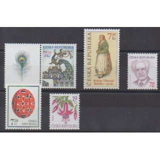 Acheter cette série de timbres de la République Tchèque, de l'année 2005 (No 389/393).