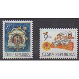 Buy this set of stamps of Republic Czech of the year 2005 (Nb 415/416).