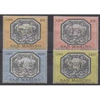 Buy this set of stamps of San Marino of the year 1972 (Nb 804/807).