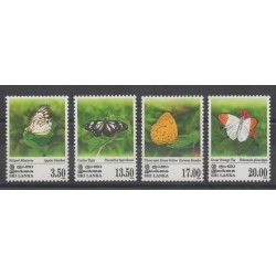 Sri Lanka - 1999 - Nb 1204/1207 - butterflies