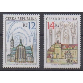 Acheter cette série de timbres de la République Tchèque, de l'année 2009 (No 533/534).