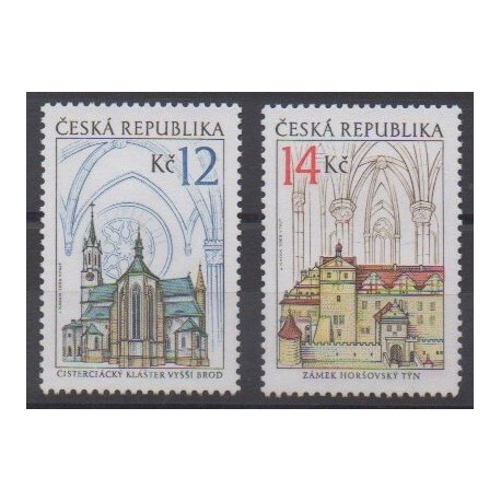 Tchèque (République) - 2009 - No 533/534 - Églises