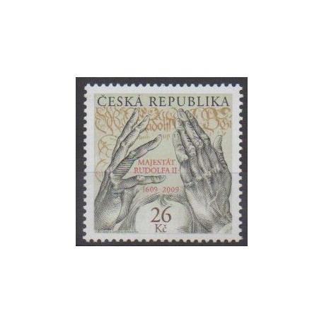 Tchèque (République) - 2009 - No 538 - Histoire
