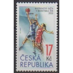 Czech (Republic) - 2010 - Nb 574 - Various sports