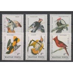 Hongrie - 1985 - No 2984/2987 - PA 457/PA 458 - oiseaux