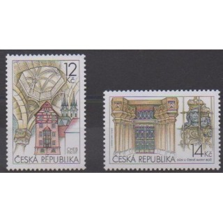 Acheter cette série de timbres de la République Tchèque, de l'année 2011 (No 594/595).