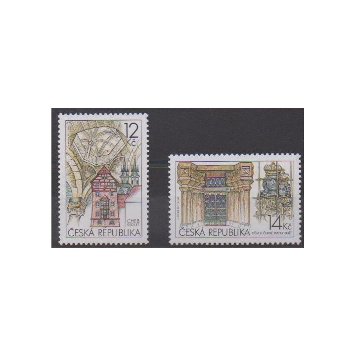 Buy this set of stamps of Republic Czech of the year 2011 (Nb 594/595).