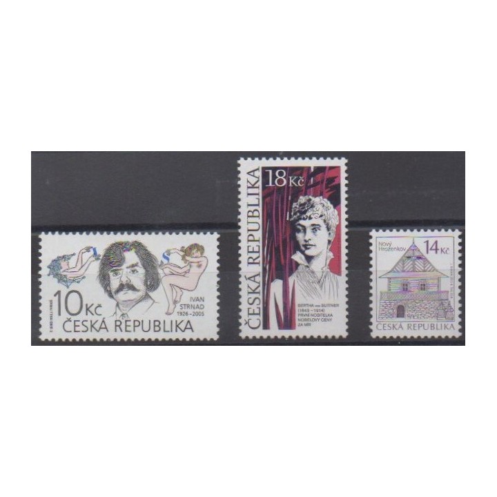 Buy this set of stamps of Republic Czech of the year 2013 (Nb 665/667).