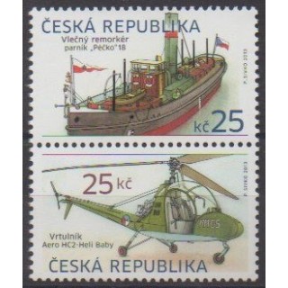 Acheter cette série de timbres de la République Tchèque, de l'année 2013 (No 668/669).