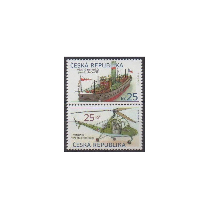 Acheter cette série de timbres de la République Tchèque, de l'année 2013 (No 668/669).