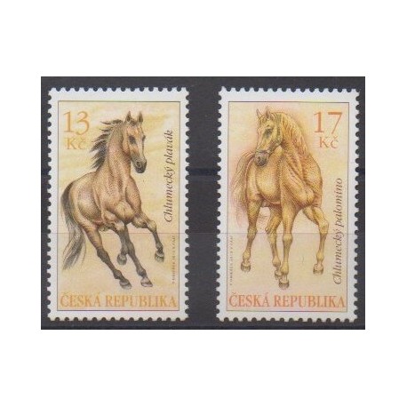 Czech (Republic) - 2013 - Nb 694/695 - Horses