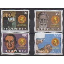 Albanie - 2001 - No 2593/2596 - Célébrités