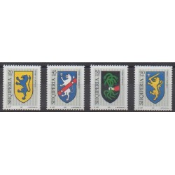 Albania - 2002 - Nb 2616/2619 - Coats of arms