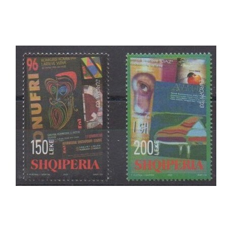 Albania - 2003 - Nb 2656/2657 - Art - Europa