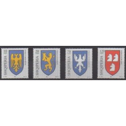 Albania - 2003 - Nb 2676/2679 - Coats of arms