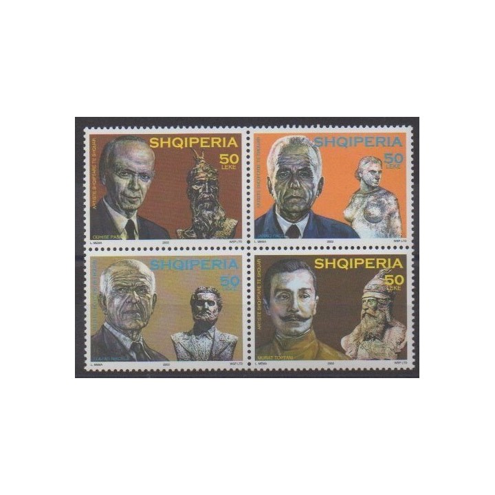 Acheter cette série de timbres d'Albanie de l'année 2003 (No 2697/2700).