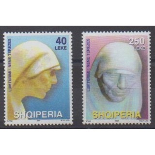 Buy this set of stamps of Albania of the year 2003 (Nb 2701/2702).