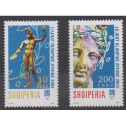 Albanie - 2004 - No 2705/2706 - Jeux Olympiques d'été