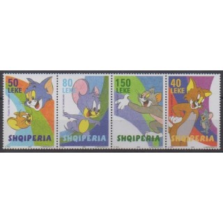 Buy this set of stamps of Albania of the year 2005 (Nb 2778/2781).