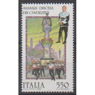 Acheter ce timbre d'Italie de l'année 1988 (No 1789).