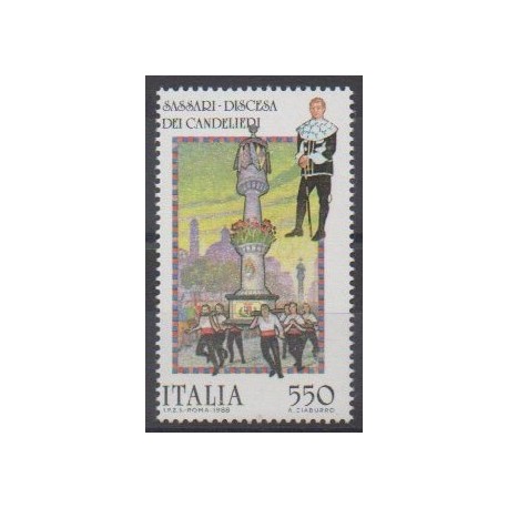Italie - 1988 - No 1789 - Folklore