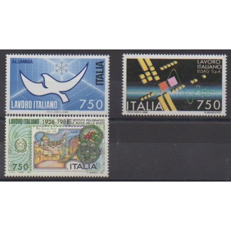 Italie - 1988 - No 1795/1797