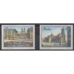 Italy - 1989 - Nb 1808/1809 - Monuments