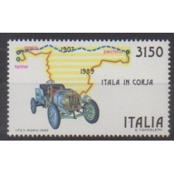 Italie - 1989 - No 1803 - Voitures