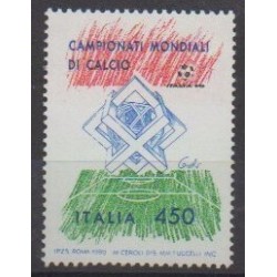 Italie - 1989 - No 1834 - Coupe du monde de football