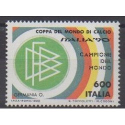 Italie - 1990 - No 1889 - Coupe du monde de football