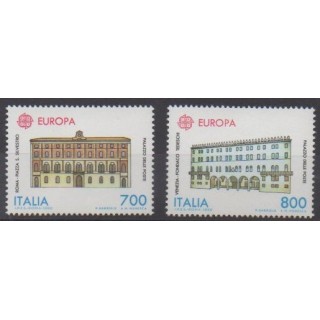 Acheter cette série de timbres d'Italie de l'année 1990 (No 1882/1883).
