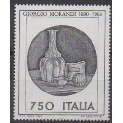 Italie - 1990 - No 1890 - Peinture