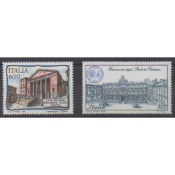 Italy - 1990 - Nb 1895/1896 - Monuments