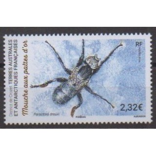 Buy this stamp of FSAL of the year 2023 (Mouche aux pattes d'or).