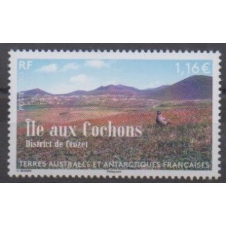 Buy this stamp of FSAL of the year 2023 (Île aux cochons).