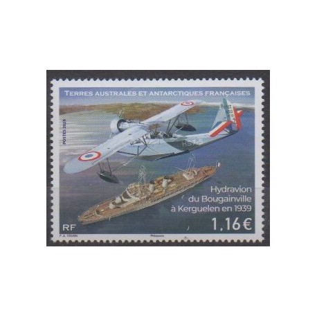 French Southern and Antarctic Territories - Post - 2023 - Nb 1026 - Planes - Boats